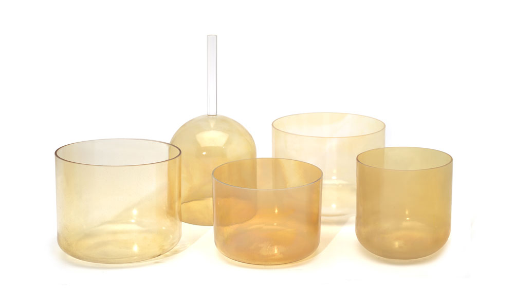 Smokey Quartz Alchemy Crystal Singing Bowls-image